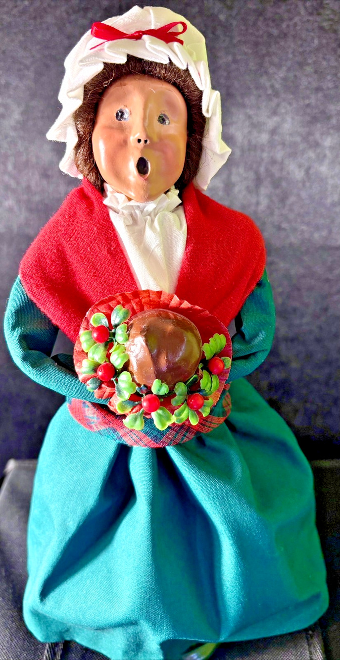 Byers Choice Caroler Mrs Cratchit 2nd Edition Dated 1992
